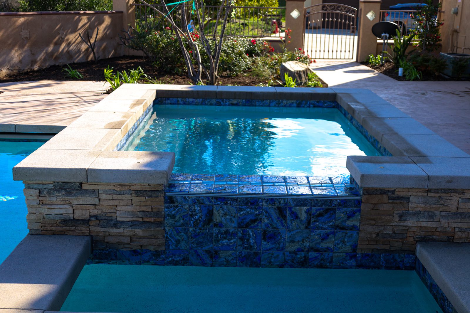 Custom pool by Oasis Pool Builders, San Diego County